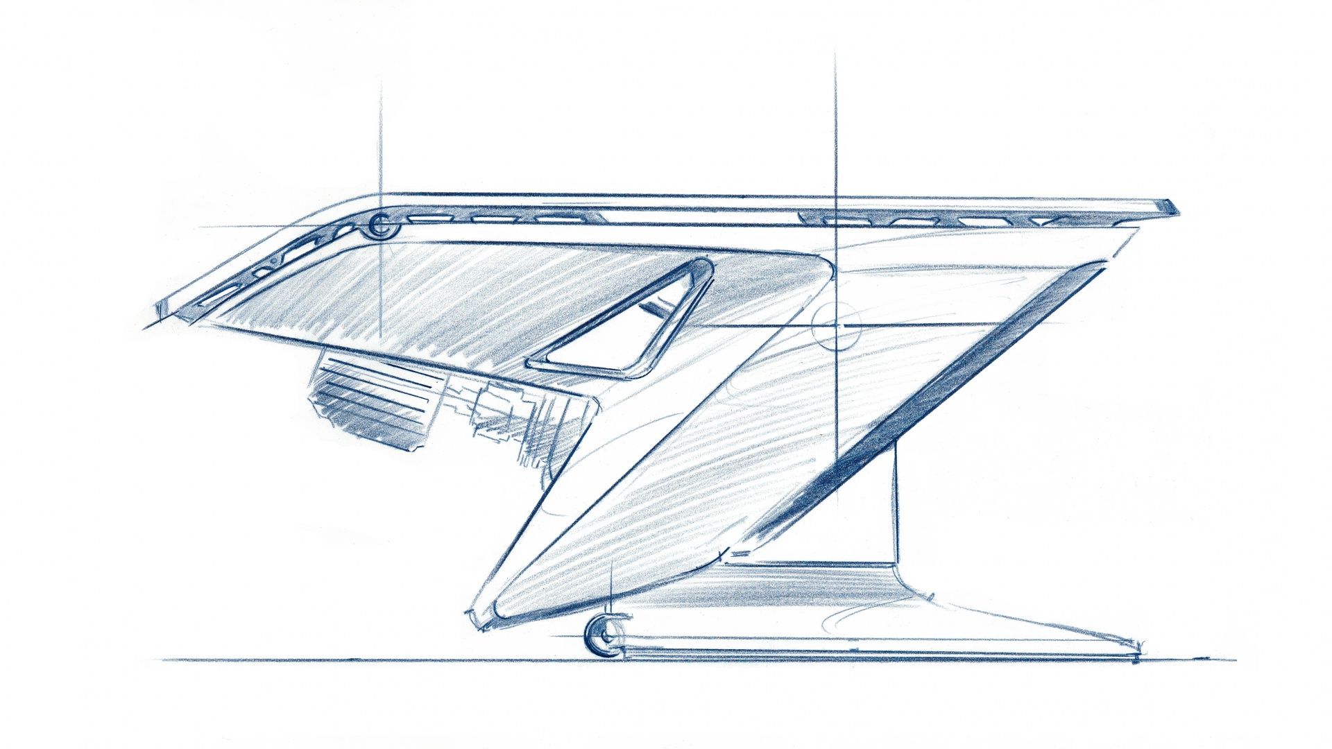 Fusion SL design sketch.