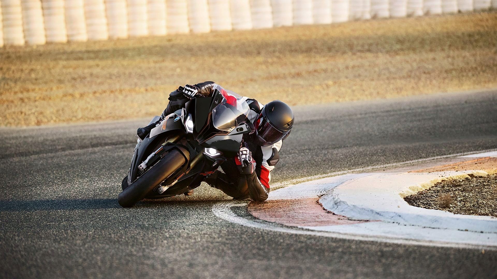 Sport World rider at the track.