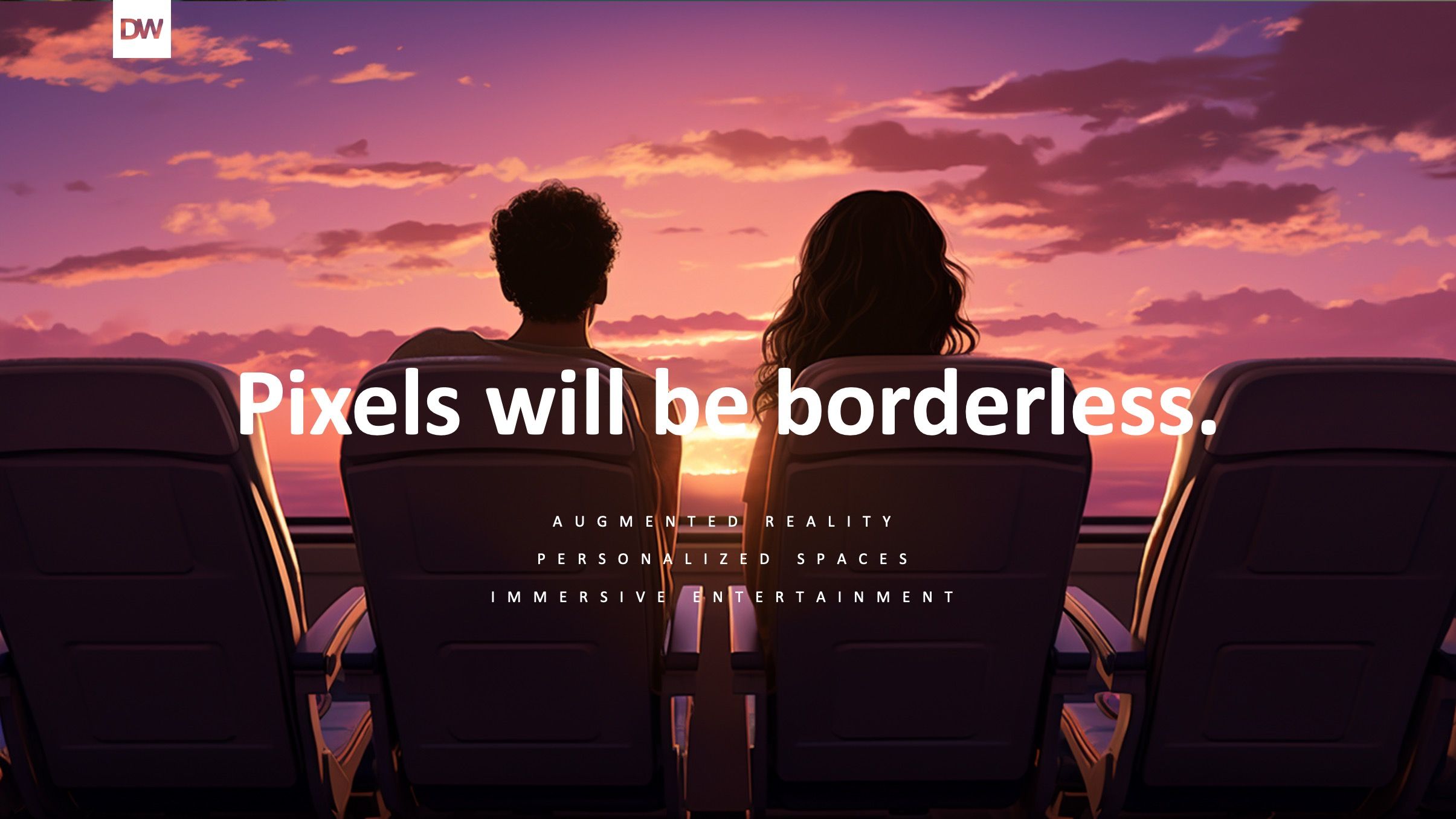 Pixels will be borderless.